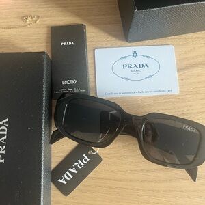Prada Black Sunglasses (Faux)